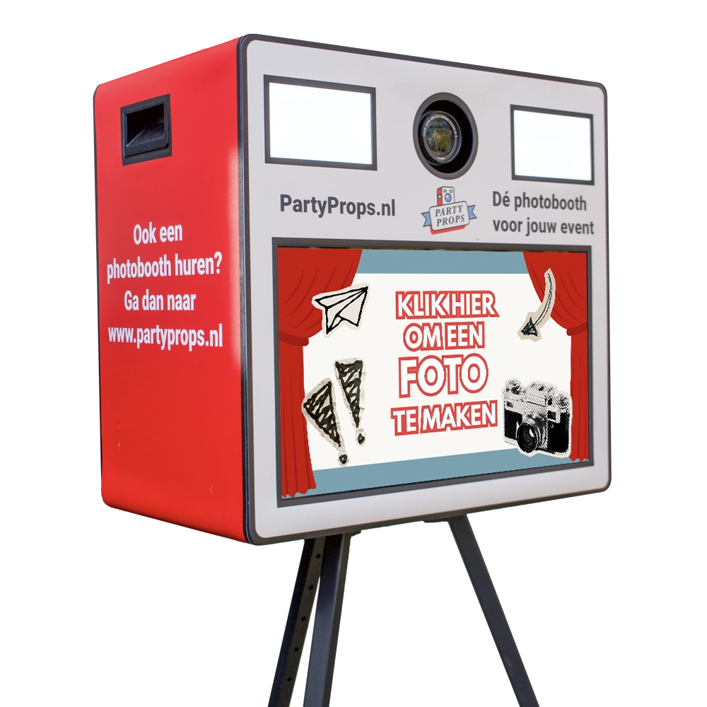gepersonaliseerde photobooth cover partyprops