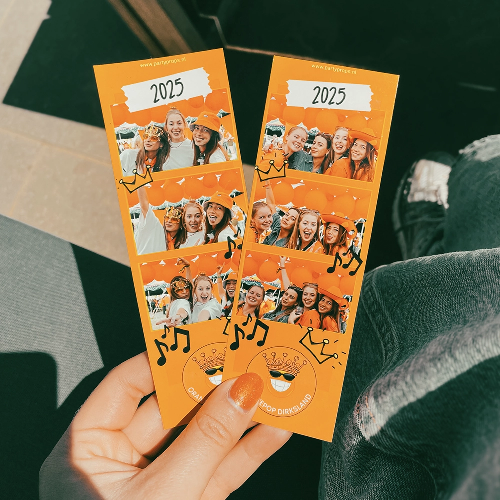 koningsdag fotostrips