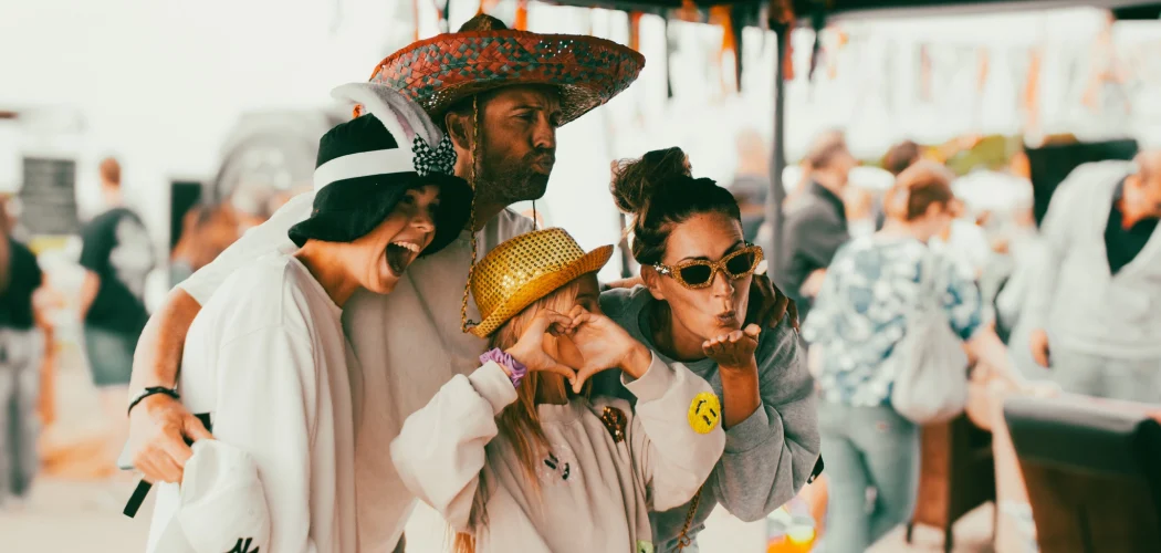 familie op de foto fotobooth